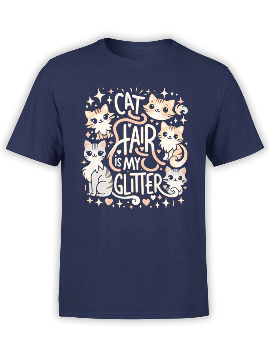FANTUCCI Cats T-Shirt Collection | Glitter Cats T-Shirt | Unisex