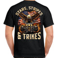 T-Shirt Stars, Stripes, and Trikes No Harley