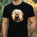 Mens Labrador Retriever Motif Cotton T-Shirt Size XS to 5XL