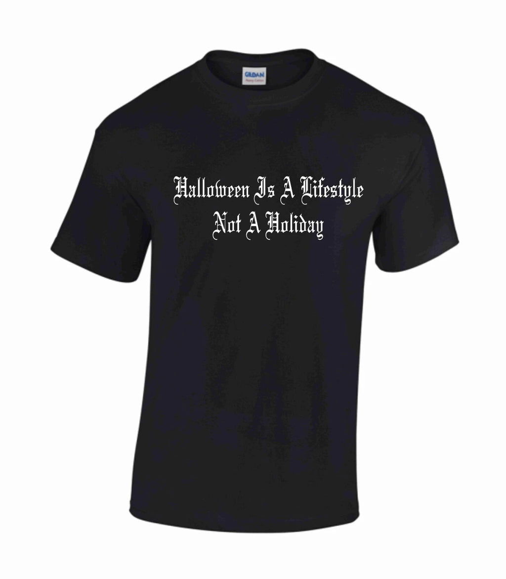 Halloween T-shirt Halloween is a lifestyle Goth emo aesthetic