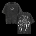 Jujutsu Kaisen Ryomen Sukuna Anime Acid Wash Graphic Streetwear Grunge Y2K M-3XL