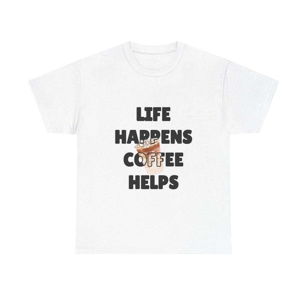 Unisex Heavy Cotton Tee  Modern Design T-shirt (54)