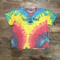 Vintage Y2K Virginia Beach Tie Dye Tee 1990s  all‑over