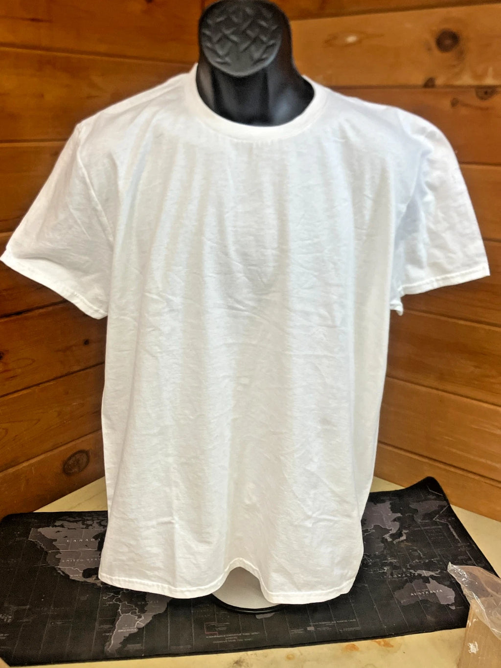 NEW Gildan ~ T-Shirt ~ Size L ~ Cotton ~ White