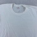 Vintage Arrow Shirt Medium White Blank 100% Cotton Crewneck Tee Soft 90s