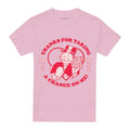 MONOPOLY TAKE A CHANCE ON ME ADULTS T-SHIRT S-3XL, LIGHT PINK