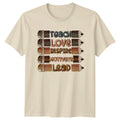 Teach Love Inspire Motivate Lead T-Shirt Teacher Appreciation