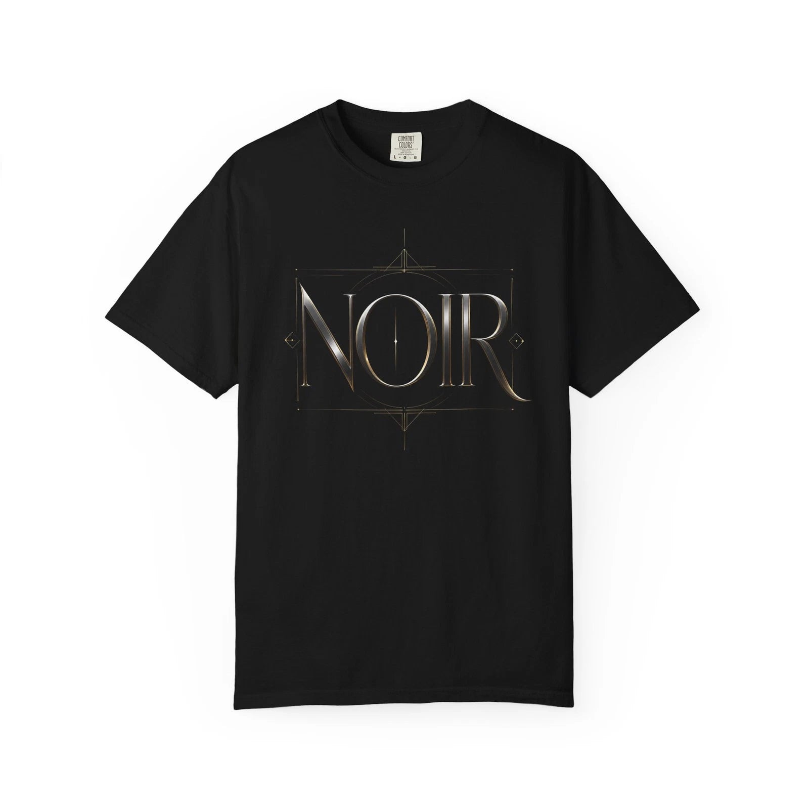 NOIR Luxury Graphic T-Shirt | Black Nightlife Style Tee