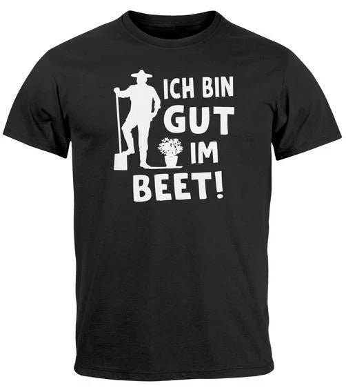 Mens T-Shirt I'm Good In The Bed Word Game Fun Shirt Party Holiday Malle