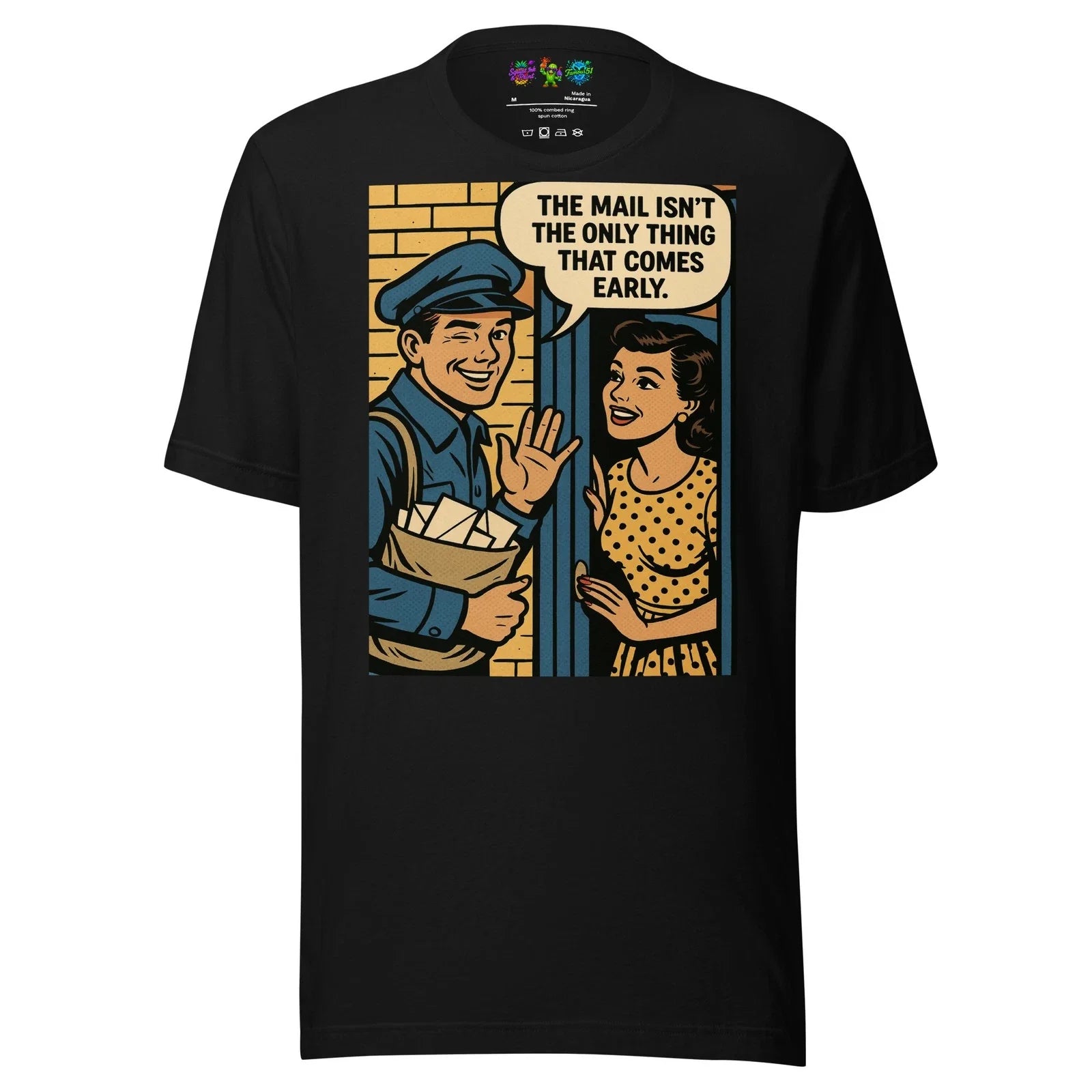 Special Delivery Mailman T Shirt | Famous 51 & Premium