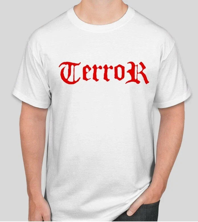 Terror T shirt Tee Rock Band Music Punk Hard Core Thrash music