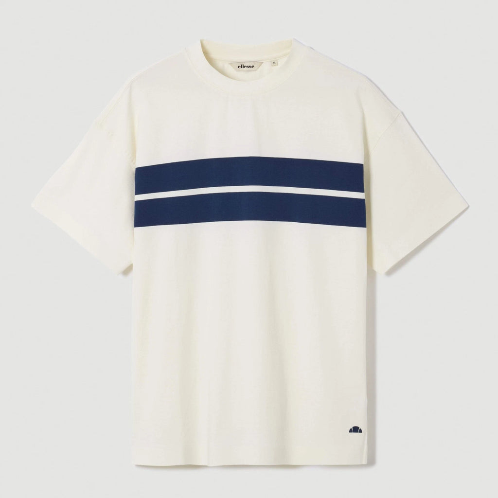 Ellesse Mens T-Shirt Jamonde Elevated Tee Off white