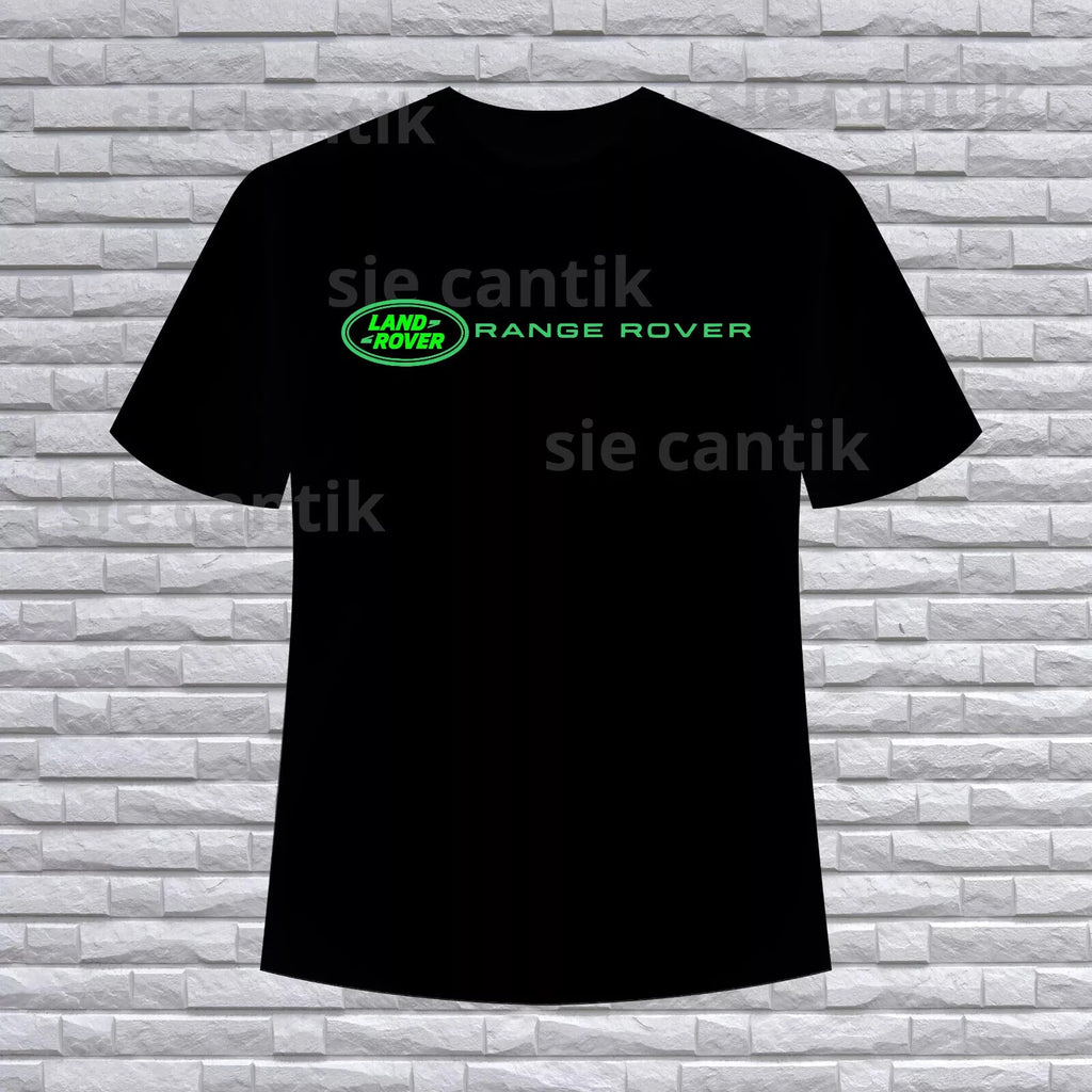 Land Rover-Range Rover Logo Men's Black T-Shirt Funny Size S to 5XL