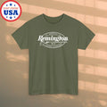 Remington Guns Firearm Men's Military Green Size S-5XL