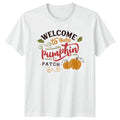 Welcome To Our Pumpkin Patch T-Shirt Fall Autumn Gift For Him And Her