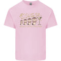 Weekly Coffee To Alcohol Evolution Wine Mens Cotton T-Shirt Tee Top