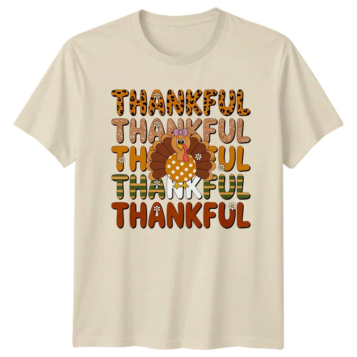 Thankful Thankful Thankful Thankful Thankful T-Shirt Thanksgiving