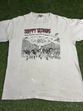 Vintage 90s Sloppy Seconds ‘ Let’s Kill The Trendy ‘ Punk Rock Band T-Shirt XL
