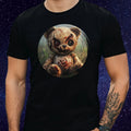 Mens Zombie Teddy Bear Print Cotton T-Shirt Size XS to 5XL