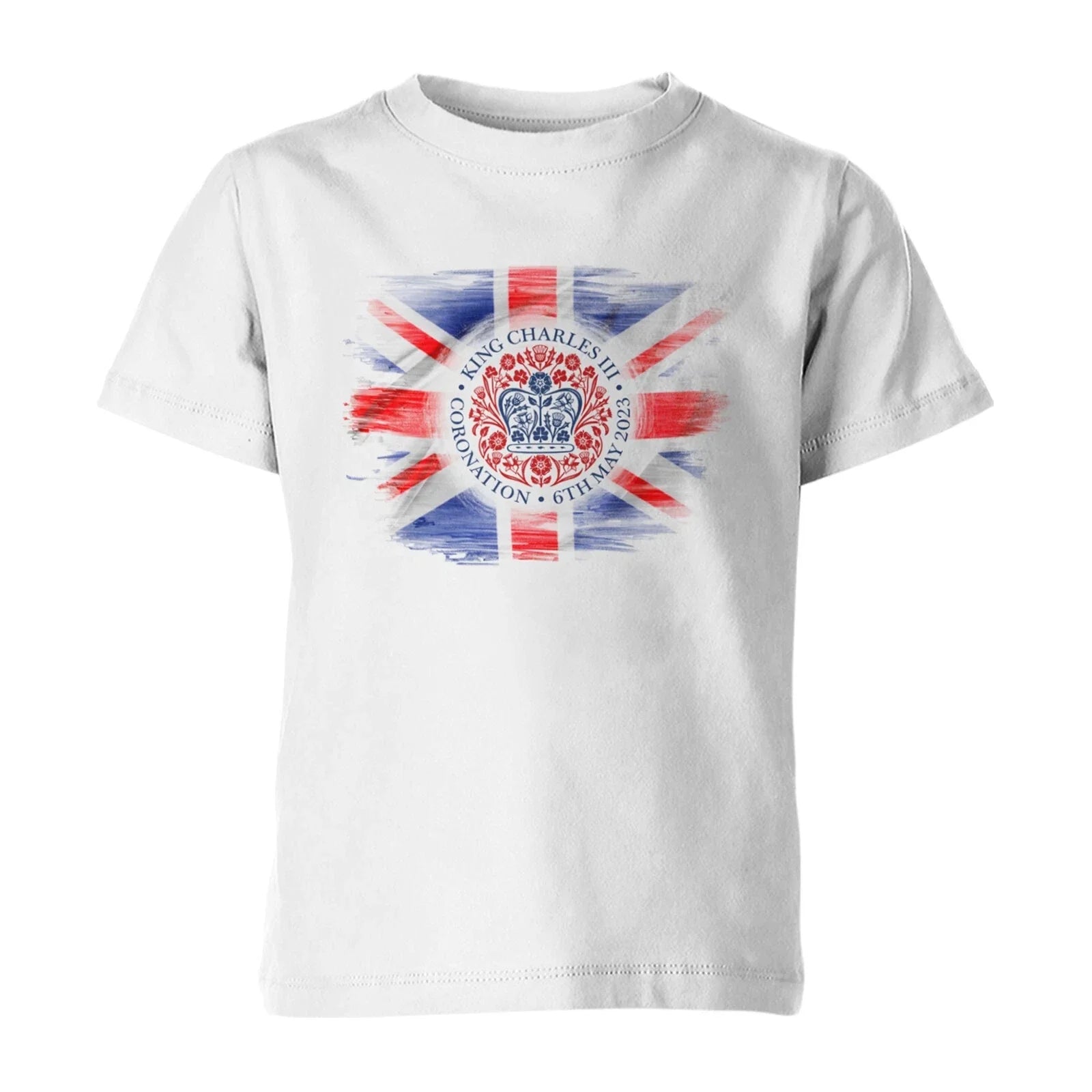 King Charles Coronation T-Shirt Union Street Party Mens Womens Kids Tshirt