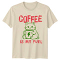 Coffee Is My Fuel Unisex T-Shirt Coffee Lovers Gift For Him And Her