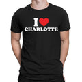 Personalised I Love Heart Any Name Funny Valentines Novelty Mens T-Shirts #ILD