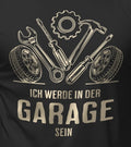 Funny Men's T-Shirt In The Garage Men's Quotes Shirts Birthday Gifts