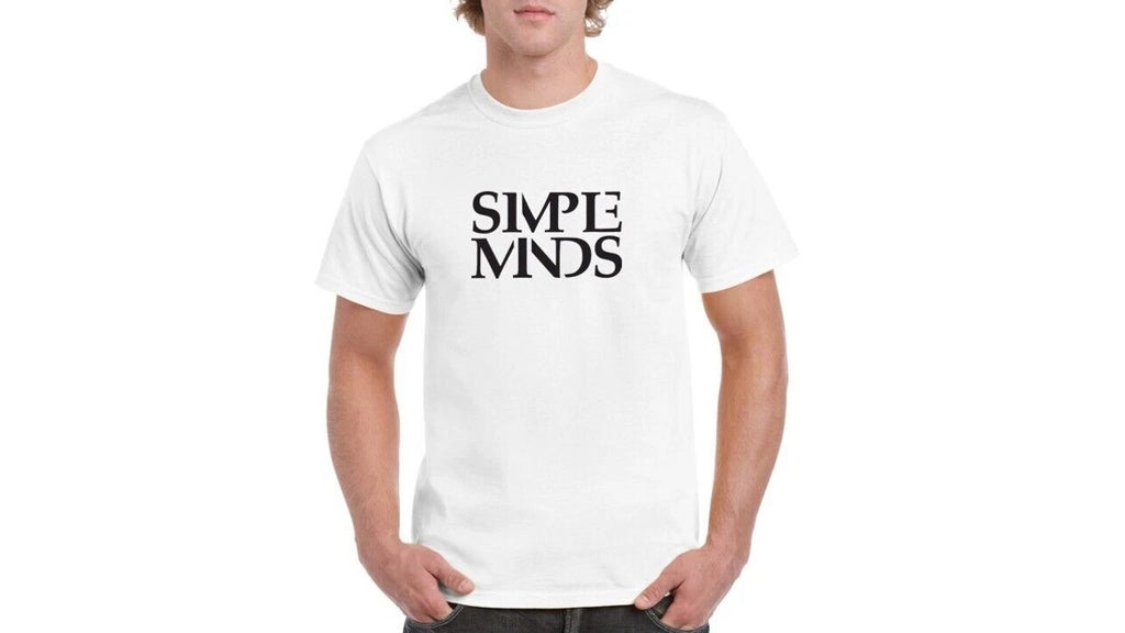MENS.. SIMPLE MINDS.. WATERFRONT.. MUSIC RETRO GIFT TSHIRT