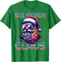 Funny 67 Meme Santa Christmas Brainrot Design Unisex T-Shirt