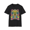 Vibrant Graphic Tee - Unisex Softstyle T-Shirt, Colorful Art Shirt, Trendy