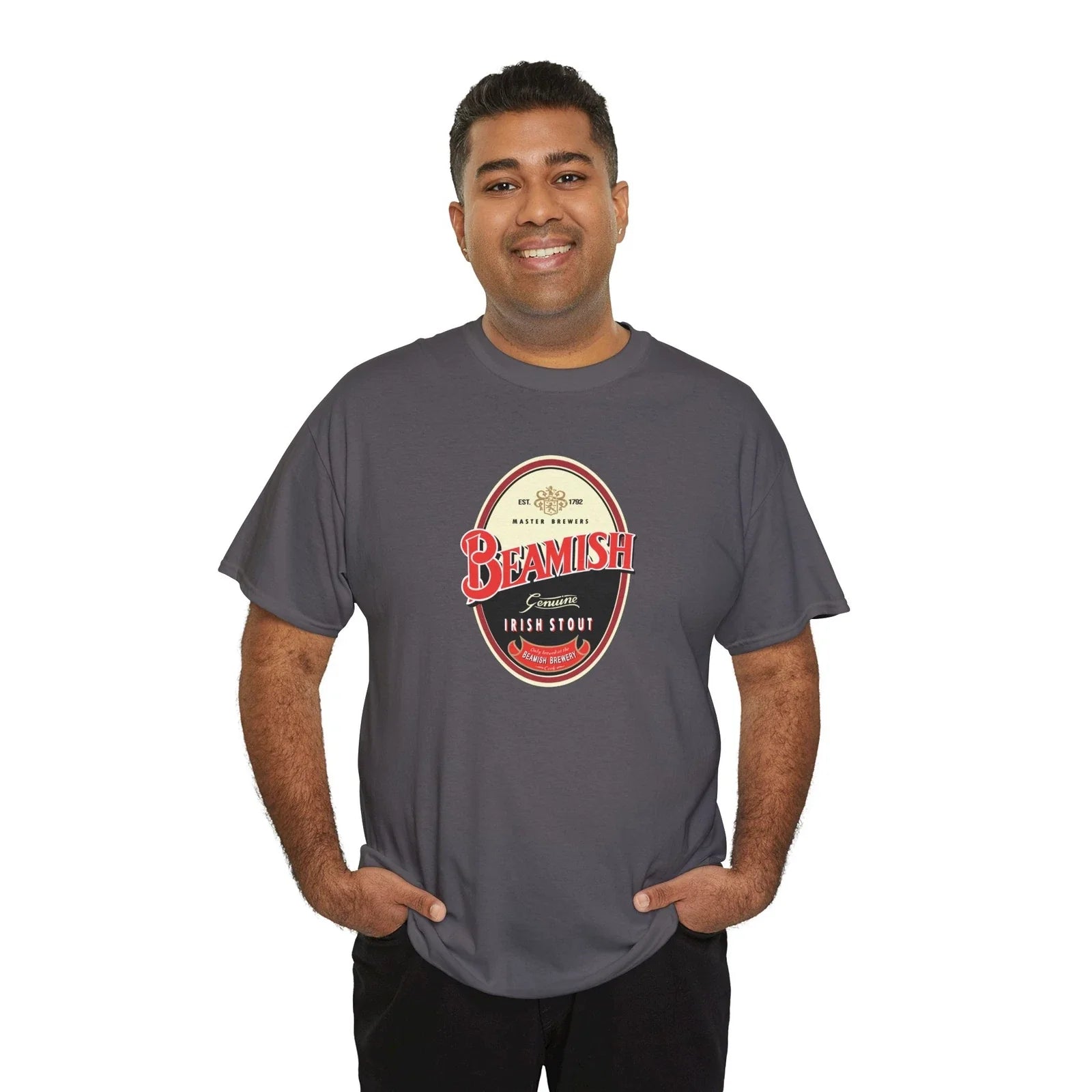 Beamish Label T-Shirt | Cork Stout | St Paddy's Day | Sláinte! | Shenanigans