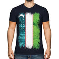 Usbekistan Grunge Flagge Herren T-Shirt Usbekisches Usbek Geschenk