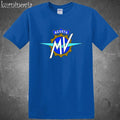 MV Agusta Motorcycle Men's Blue Size S to 5XL