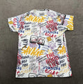 Fresh Laundry Graffiti Style T-Shirt Adult Large Multi-Color Streetwear Men.