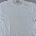Vintage Blank White Hanes Shirt Mens Medium Heavyweight Tee T-Shirt 90s