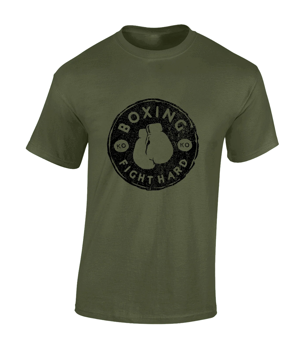BOXING FIGHT HARD MENS T SHIRT DESIGN FOR BOXER TRAINING TOP MMA FIGHTER GIFT