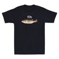 "Fih" Funny Misspelled Fish Meme, Simple Humor Joke Men's Short Sleeve T-Shirt