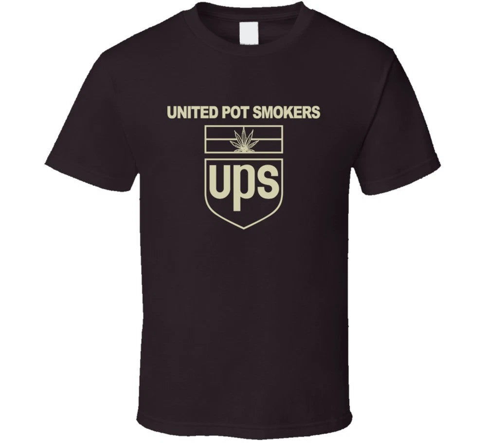 Ups Parody United Pot Smokers Fun Slc Punk Popular Movie T Shirt