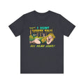 I Hunt White Tail All Year Long T-shirt Vtg Pin-Up Funny Buck Deer Hunting Tee
