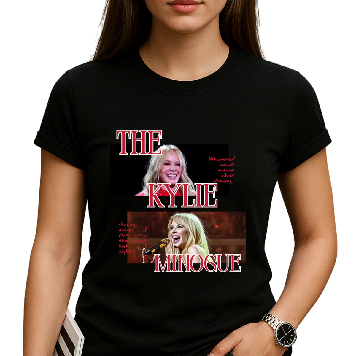 Kylie Minogue T-Shirt | The Kylie Concert Tee, Pop Icon T-Shirt |  Unisex Sizes