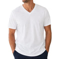 Goodfellow Every Wear V-Neck T-Shirt Men's L White NWT Cotton Blend Tee