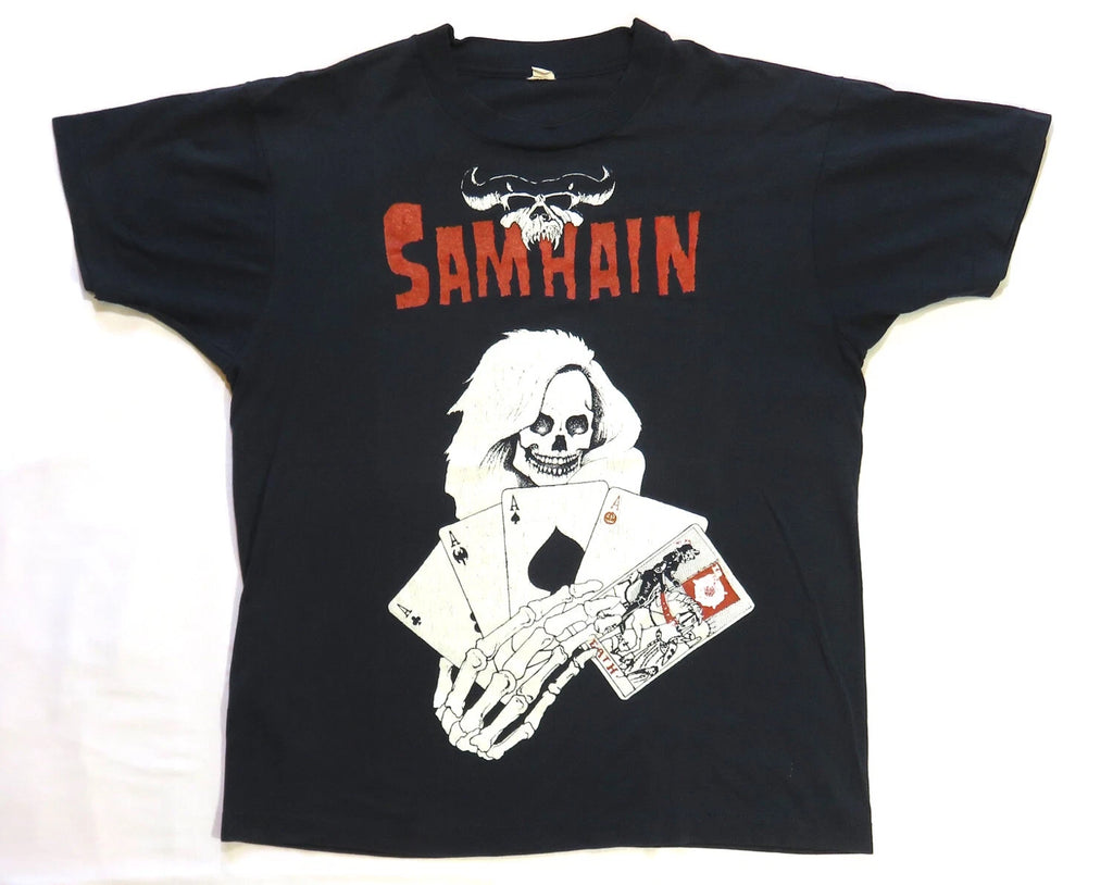 Samhain Vintage T Shirt 1980's Tour Death Dealer Glenn Danzig Misfits Skate Punk