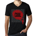 Men's Graphic T-Shirt V Neck Thoughts Cool Eco-Friendly Limited Edition