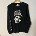Cult Leader Shirt Mens Large Black Evil Against Evil Hardcore Punk Band Tee