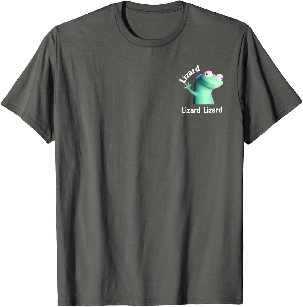 Lizard Lizard Lizard Funny Meme Happy Face Cute Unisex T-Shirt