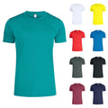 Plus Size Men's T-Shirt T-Shirt Jersey Microfiber Short Sleeve No Maxfort