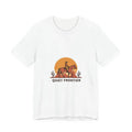 Quiet Frontier Cowboy Chic T-Shirt | western minimalist, desert sunset
