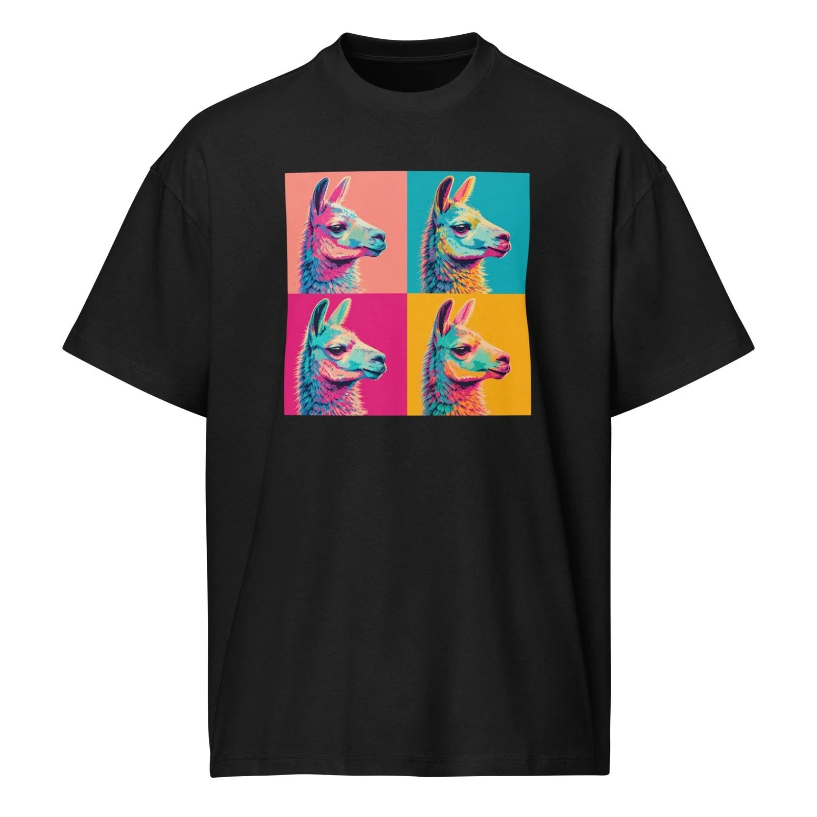 Dyku PERU Llama Pop art Tee