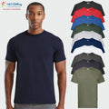 Fruit Of The Loom Super Premium Men's T-Shirt Short Sleeve 100% Cotton Plain Top