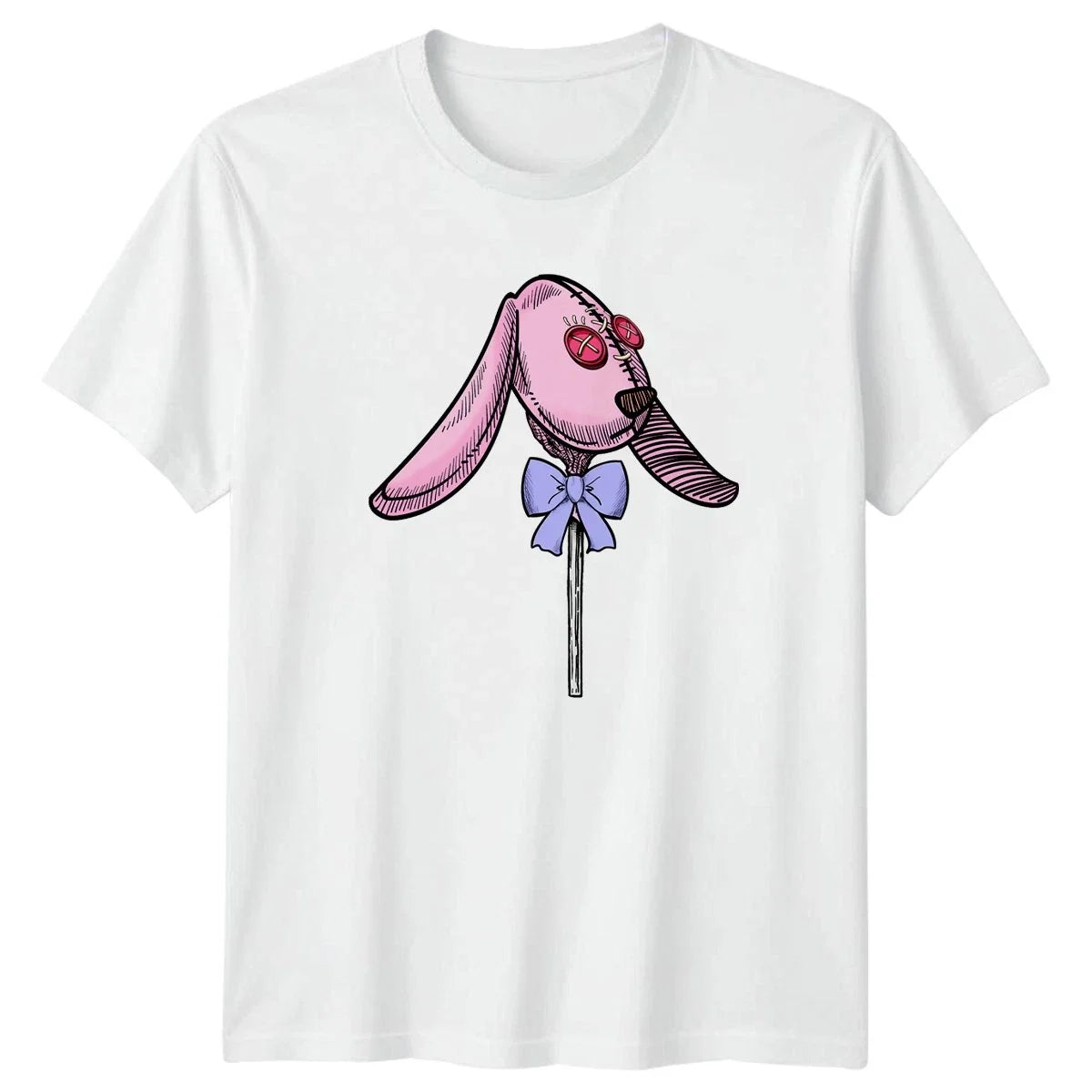 Pastel Goth Creepy Cute Voodoo Womens T-Shirt Pastel Goth Easter Easter Gift